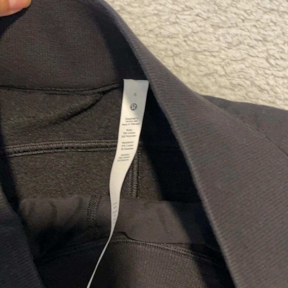 Lululemon Braided Detail High-Rise Jogger Black size 6